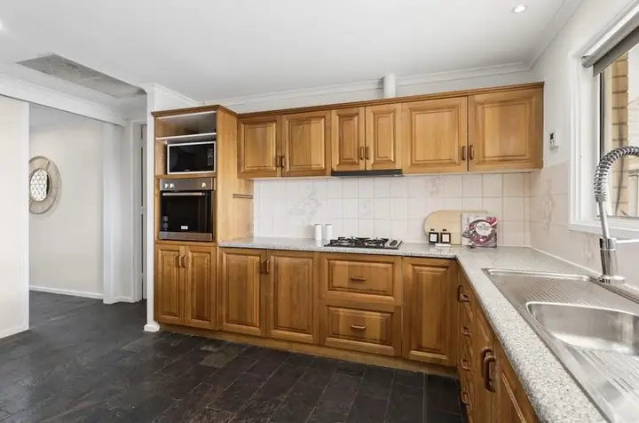 A presented kitchen in a rental property