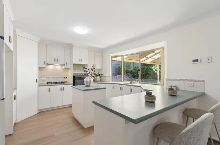 A finished kitchen in a presented home